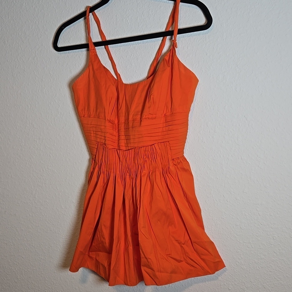 Vintage PRADA orange sleeveless top Summer Luxury Top